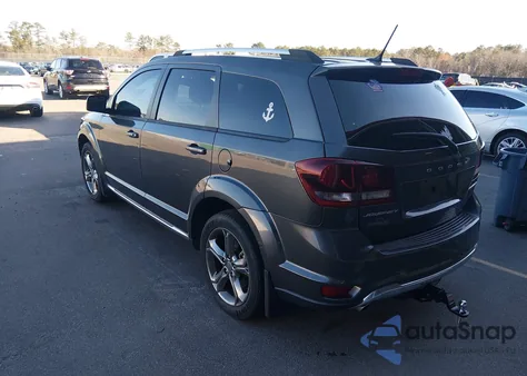 2017 Dodge Journey Crossroad Plus from USA, damaged, VIN 3C4PDCGG0HT554757